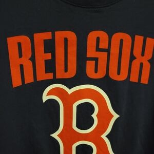 Boston Red Sox Genuine Merchandise Navy Blue  Boy Shirt Size L 12/14